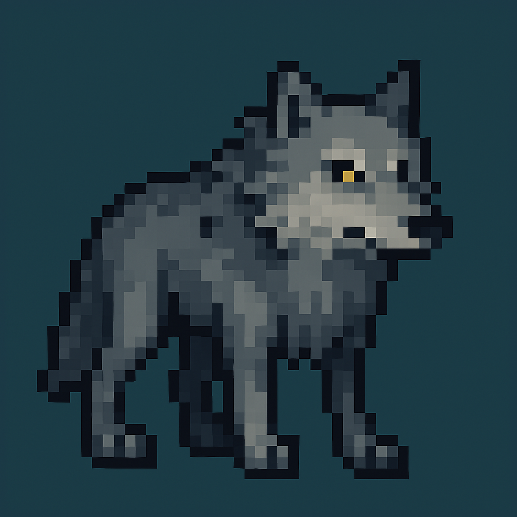 Wolf companion sprite